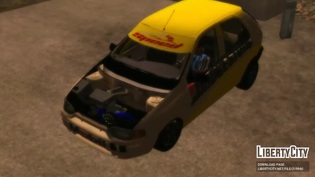 Fiat Palio De Enfierrados / GTA San Andreas (iOS, Android)