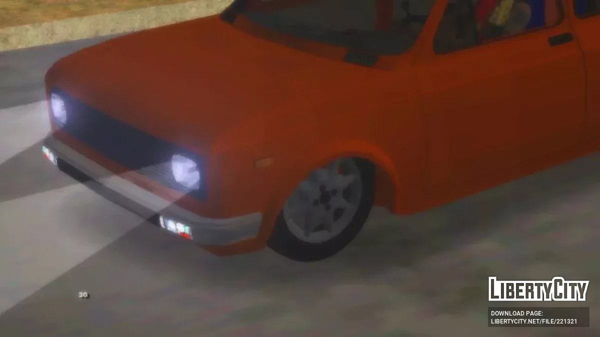 Fiat 128 Europa (только DFF) / GTA San Andreas (iOS, Android)
