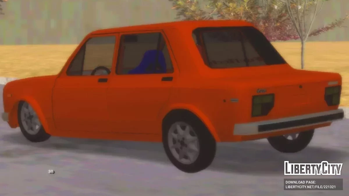Fiat 128 Europa (только DFF) / GTA San Andreas (iOS, Android)
