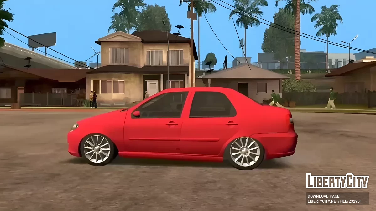 Fiat Siena (только DFF) / GTA San Andreas (iOS, Android)