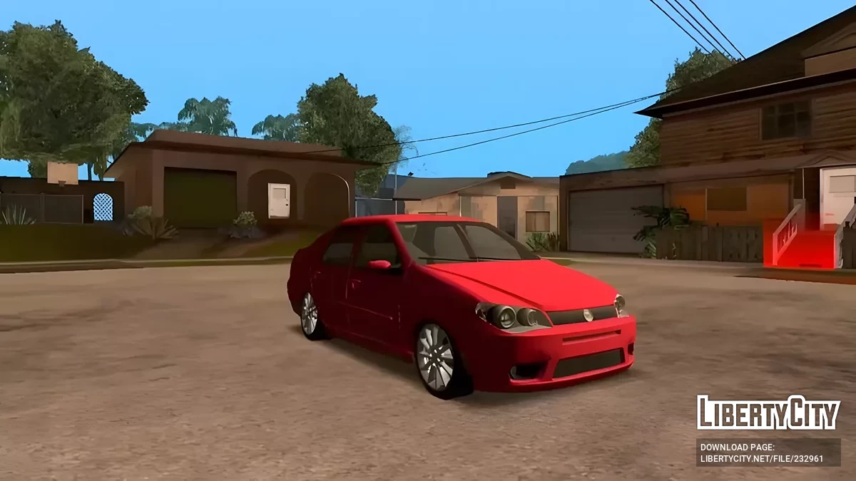 Fiat Siena (только DFF) / GTA San Andreas (iOS, Android)