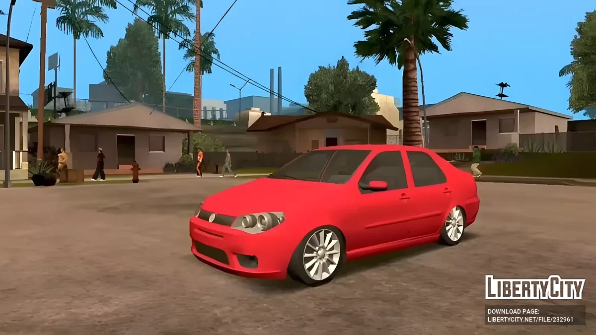 Fiat Siena (только DFF) / GTA San Andreas (iOS, Android)
