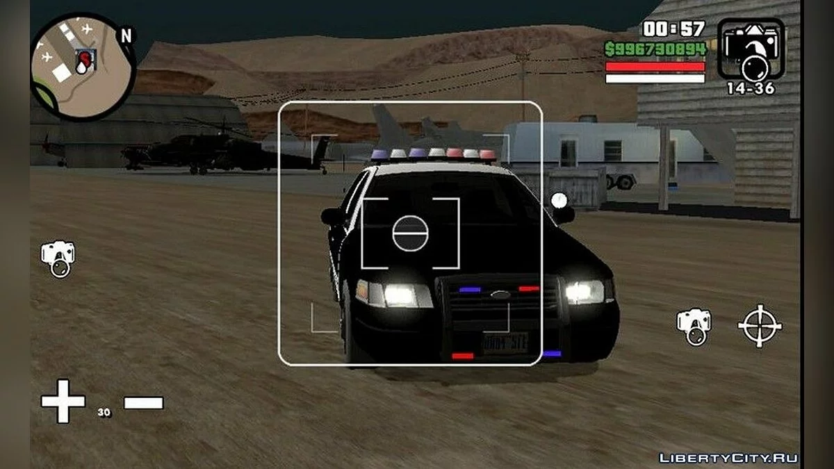 Ford Crown Victoria Police / GTA San Andreas (iOS, Android)