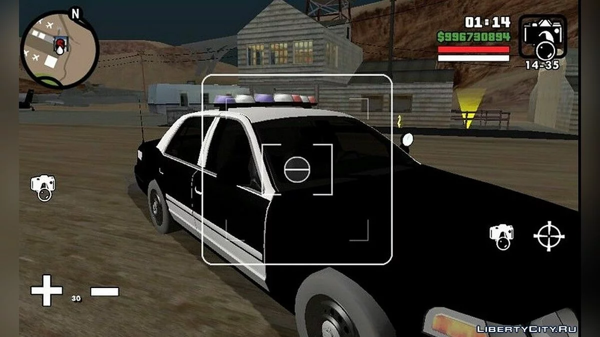 Ford Crown Victoria Police / GTA San Andreas (iOS, Android)