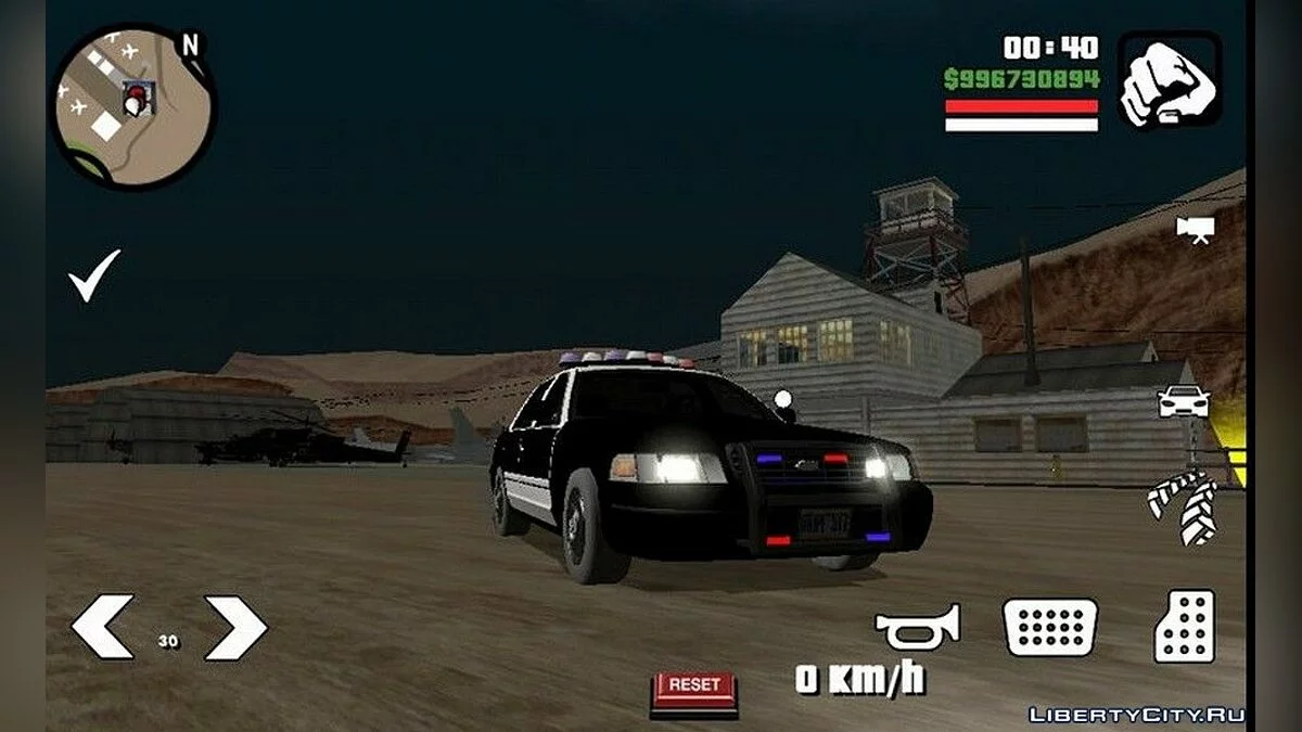 Ford Crown Victoria Police / GTA San Andreas (iOS, Android)