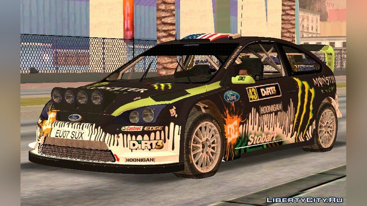 Ford Focus RS Monster WRC для GTA San Andreas (iOS, Android) - Картинка #2