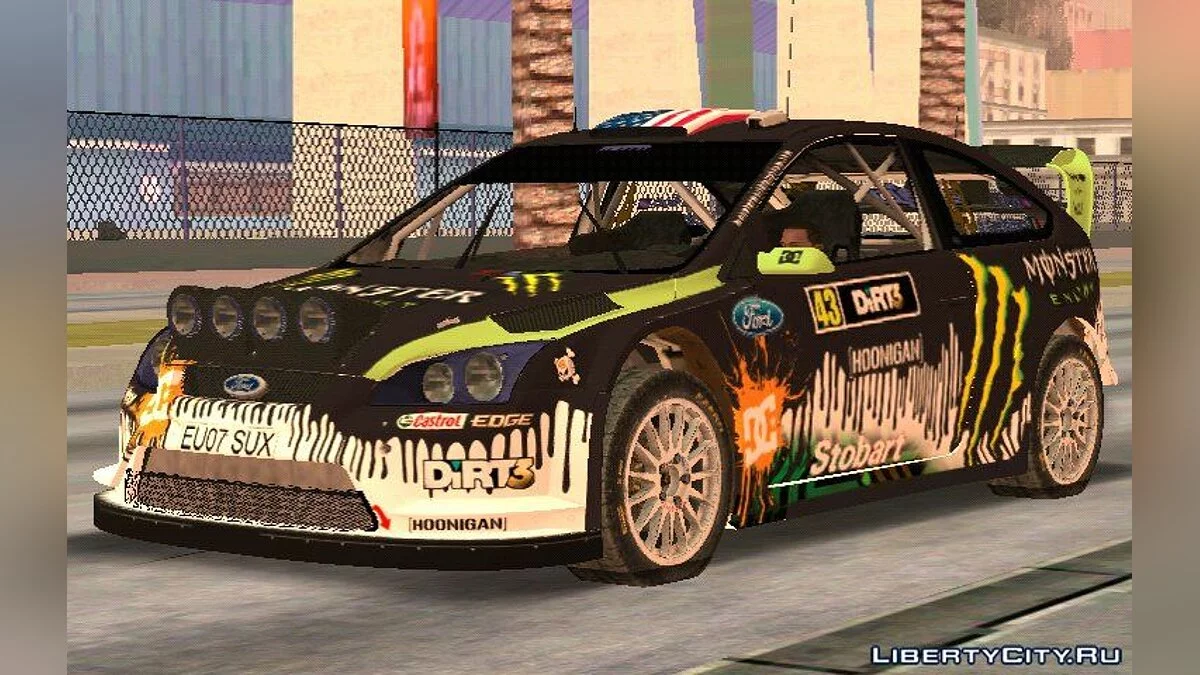 Ford Focus RS Monster WRC / GTA San Andreas (iOS, Android)