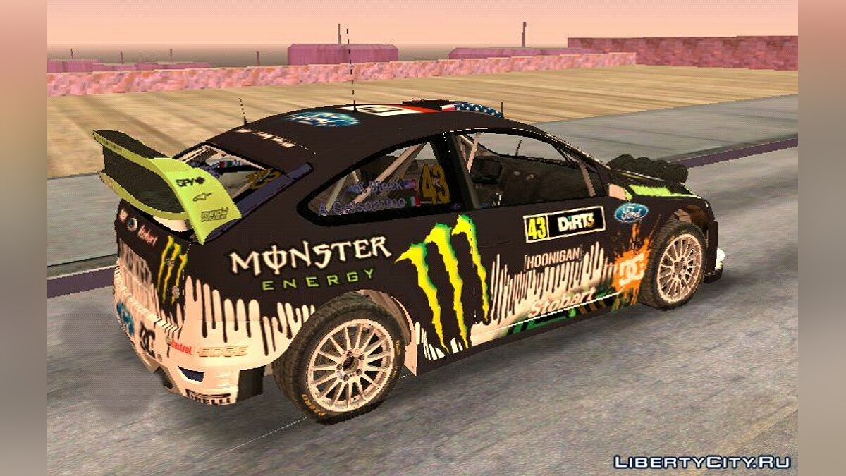 Ford Focus RS Monster WRC для GTA San Andreas (iOS, Android) - Картинка #1