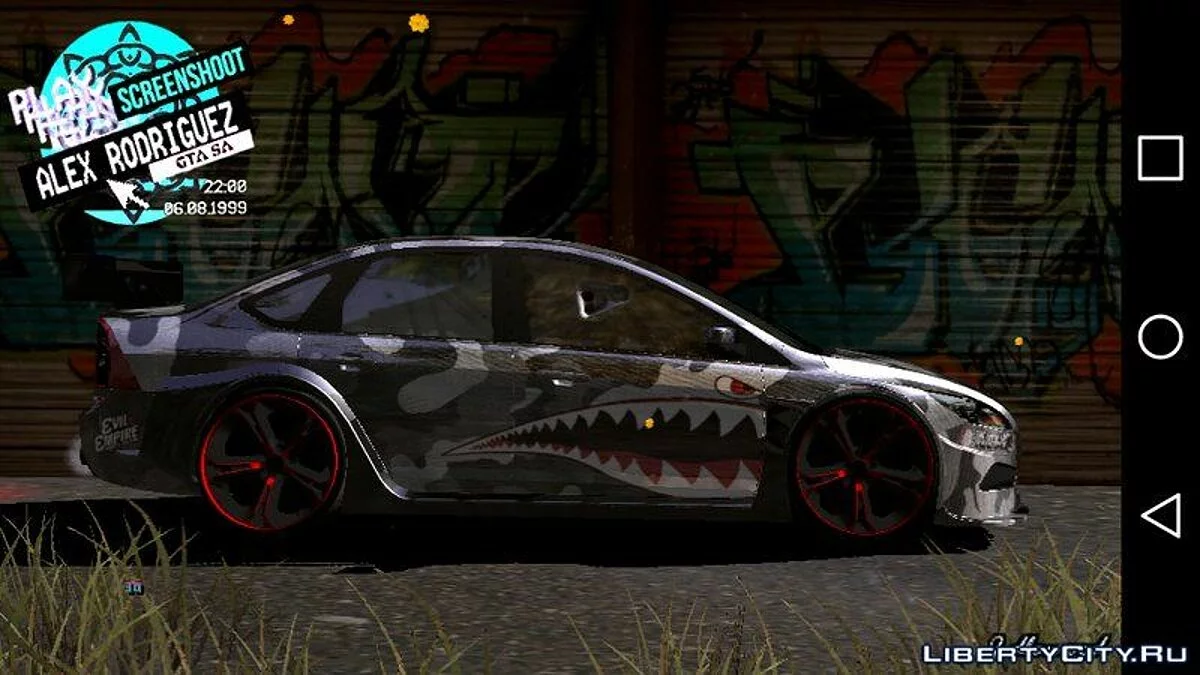 Ford Focus STI / GTA San Andreas (iOS, Android)