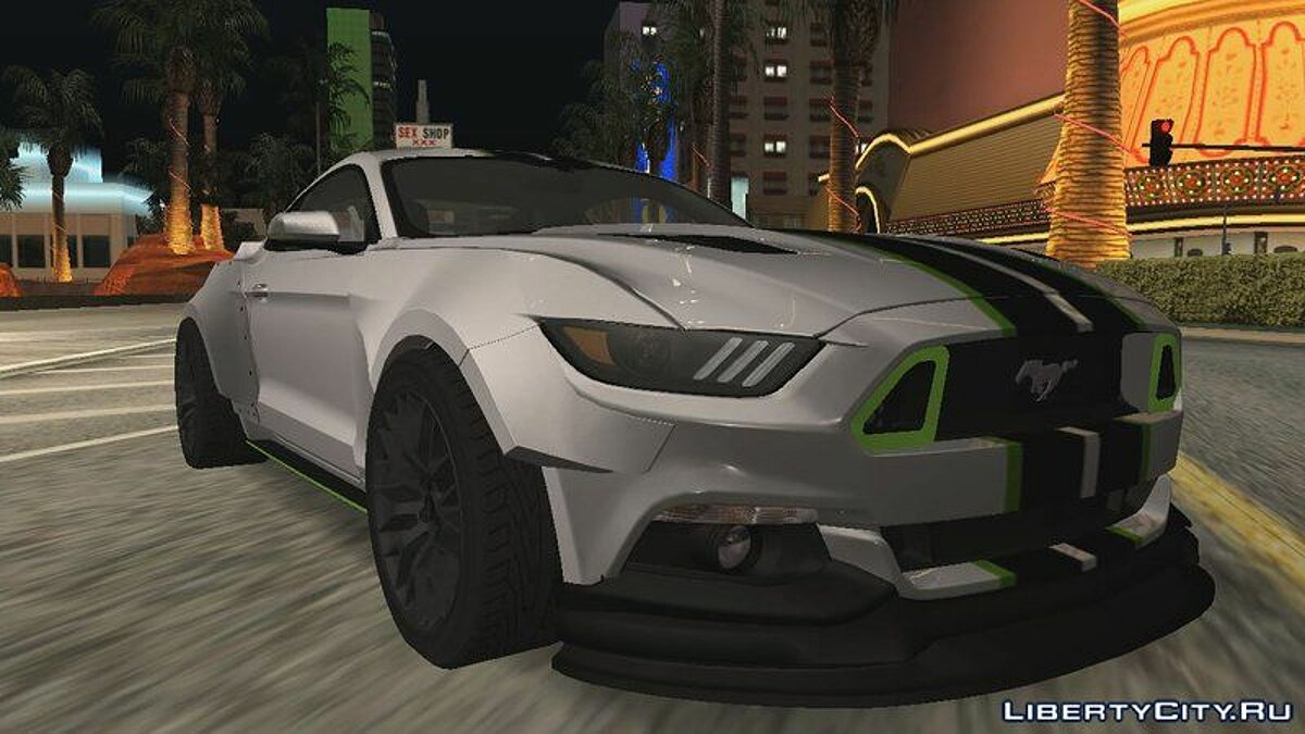 Скачать Ford Mustang Need For Speed Payback Edition для GTA San Andreas  (iOS, Android)