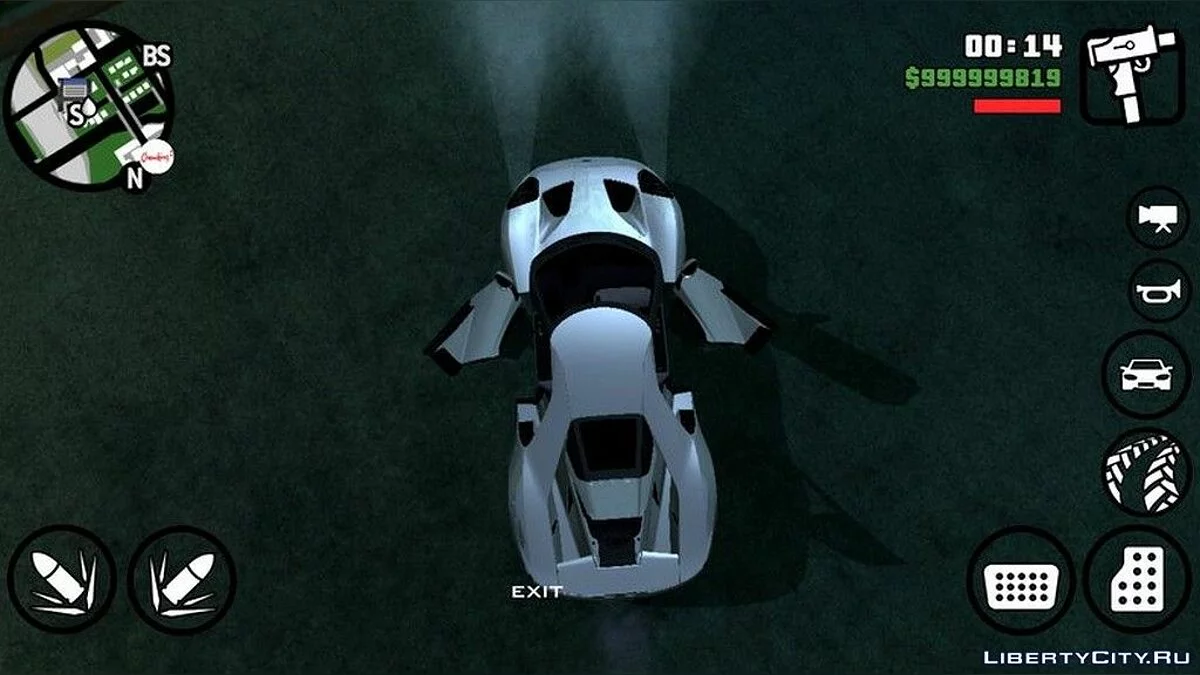 Ford GT 2017 / GTA San Andreas (iOS, Android)
