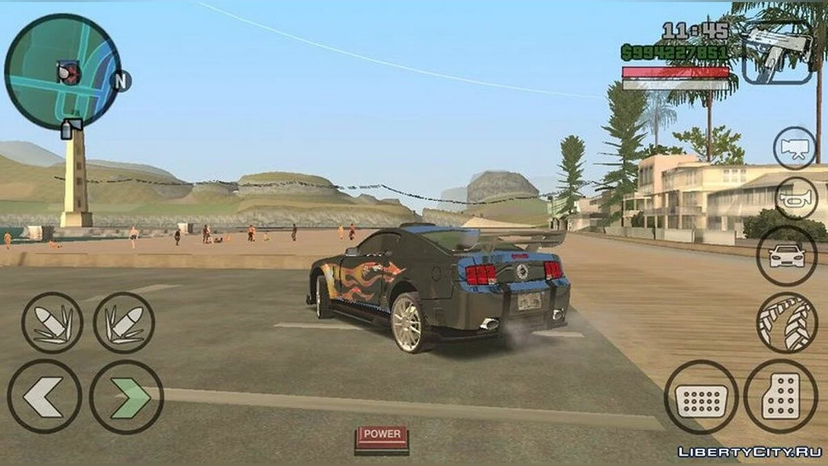 Ford Mustang GT Razor (NFS:MW) / GTA San Andreas (iOS, Android)