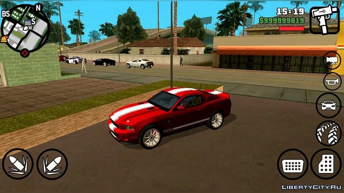 Ford Mustang GT500 Super Snake / GTA San Andreas (iOS, Android)