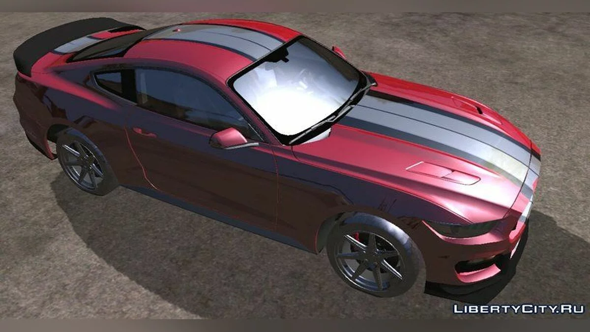 2016 Ford Mustang Shelby GT350R / GTA San Andreas (iOS, Android)