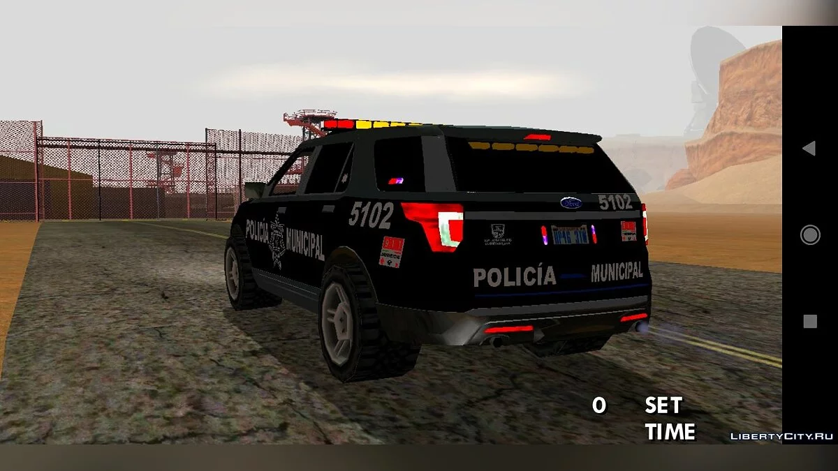Ford Explorer Полиция (Только Dff) / GTA San Andreas (iOS, Android)
