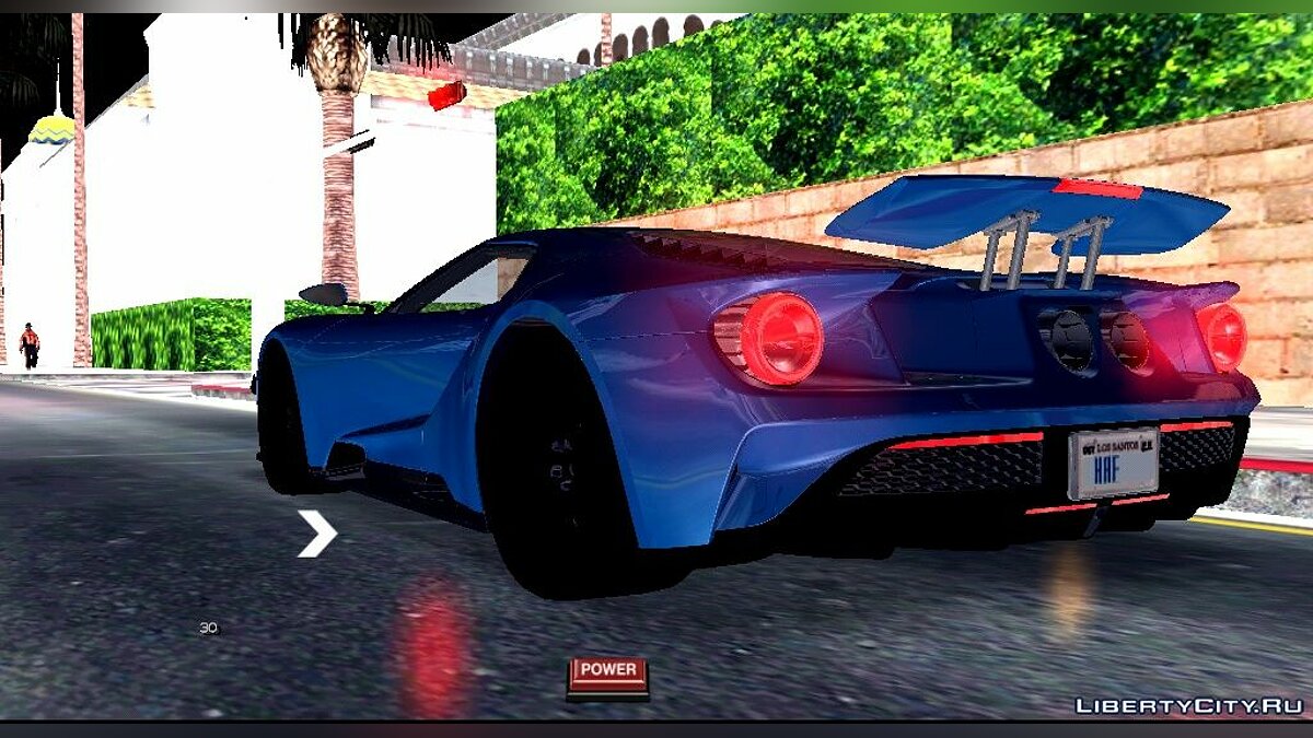Ford GT 2017 (только DFF) для GTA San Andreas (iOS, Android) - Картинка #2