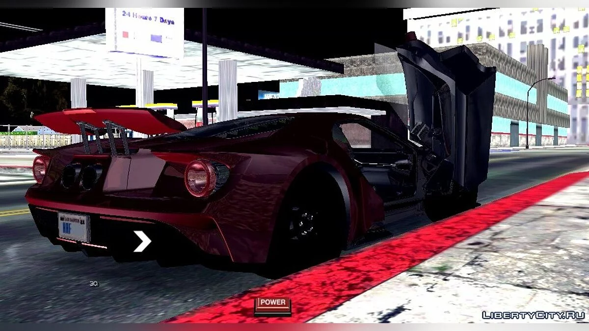 Ford GT 2017 (только DFF) / GTA San Andreas (iOS, Android)