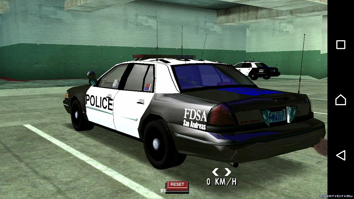 Ford Crown Victoria Police 2003 (только DFF) / GTA San Andreas (iOS, Android)