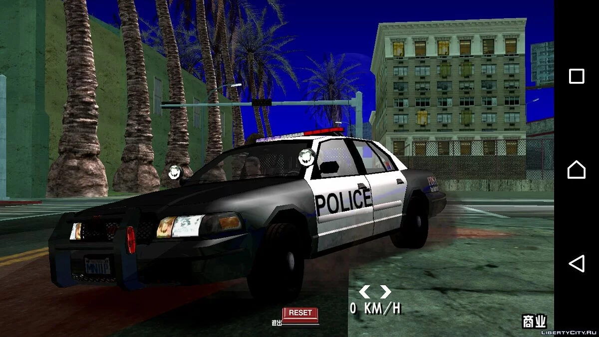 Ford Crown Victoria Police 2003 (только DFF) / GTA San Andreas (iOS, Android)