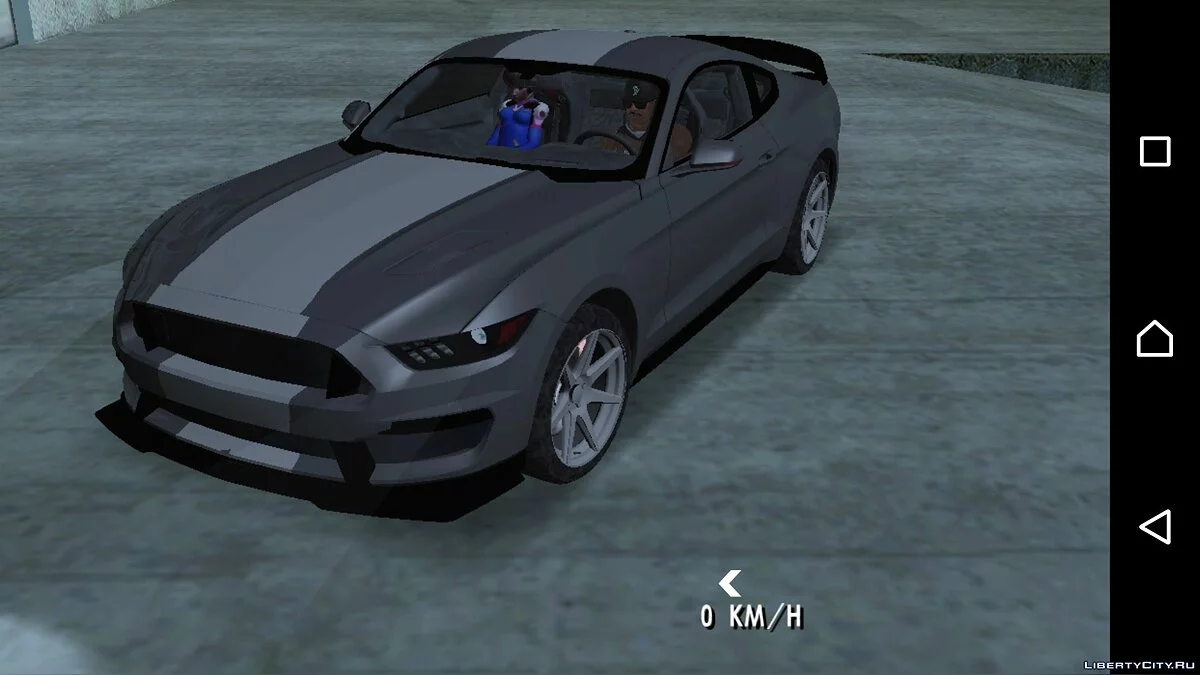 Ford Mustang (2015 и Shelby, только DFF) / GTA San Andreas (iOS, Android)