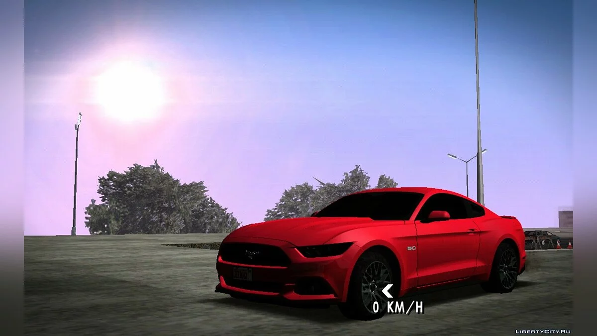 Ford Mustang (2015 и Shelby, только DFF) / GTA San Andreas (iOS, Android)