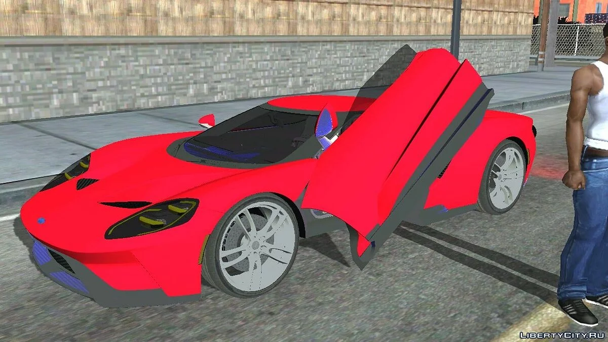 Ford GT 2017 / GTA San Andreas (iOS, Android)
