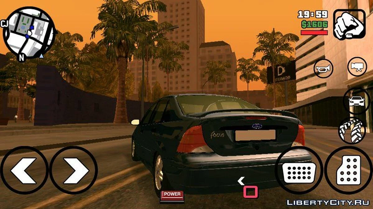 Ford Focus 2000 (только DFF) / GTA San Andreas (iOS, Android)