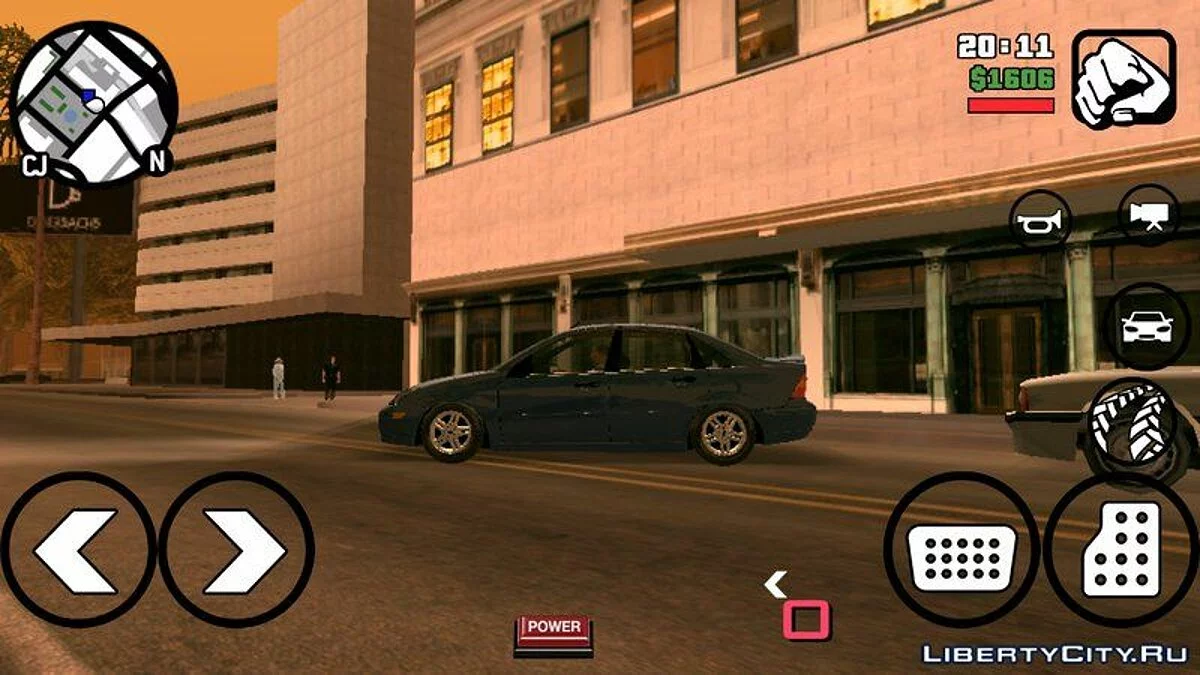 Ford Focus 2000 (только DFF) / GTA San Andreas (iOS, Android)