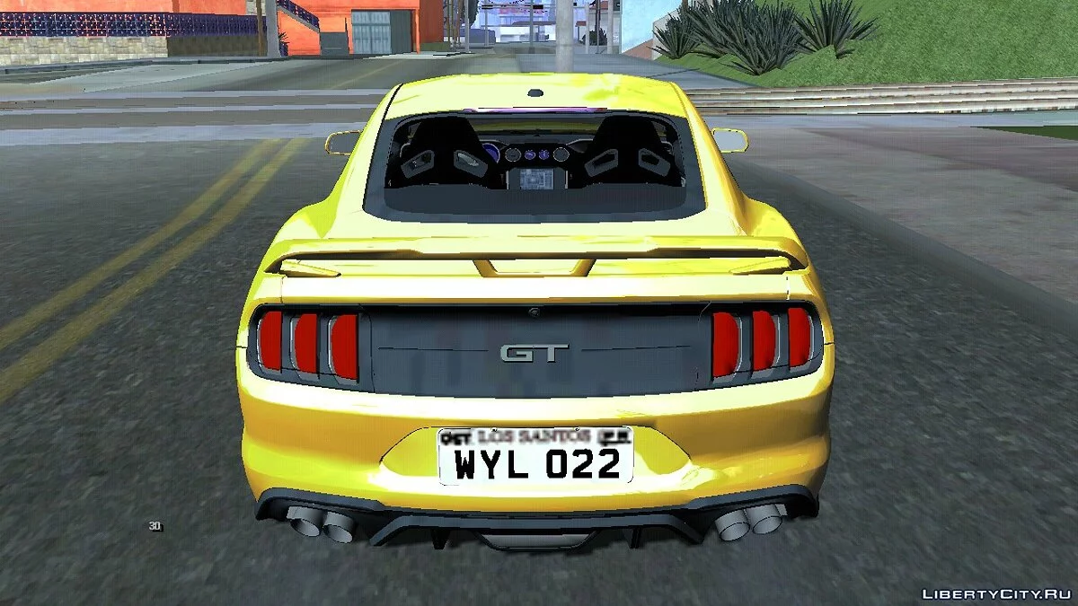 Ford Mustang 2018 (только DFF) / GTA San Andreas (iOS, Android)