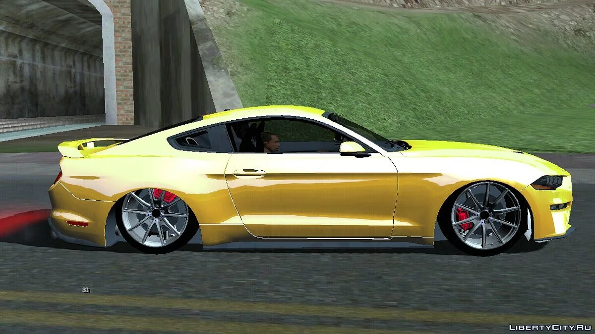 Ford Mustang 2018 (только DFF) / GTA San Andreas (iOS, Android)