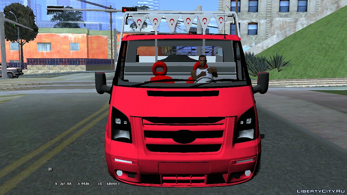 Скачать Ford Transit Air (только DFF) для GTA San Andreas (iOS, Android)