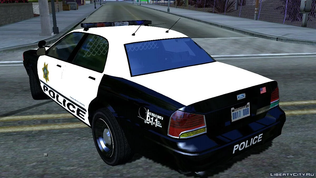 2005 Ford Crown Victoria Police Interceptor / GTA San Andreas (iOS, Android)