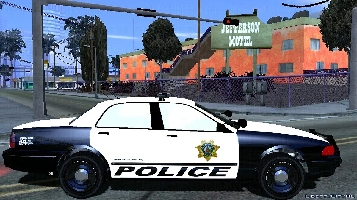 2005 Ford Crown Victoria Police Interceptor / GTA San Andreas (iOS, Android)