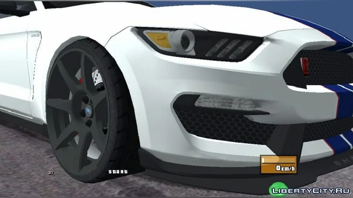 Ford Shelby GT350R 2016 / GTA San Andreas (iOS, Android)