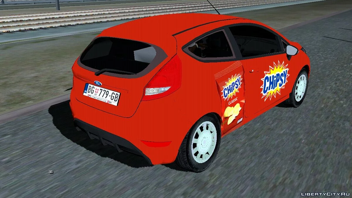 2012 Ford Fiesta Van / GTA San Andreas (iOS, Android)