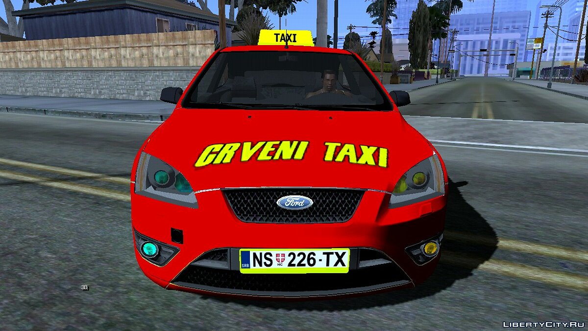 Ford Focus ST Taxi для GTA San Andreas (iOS, Android) - Картинка #4