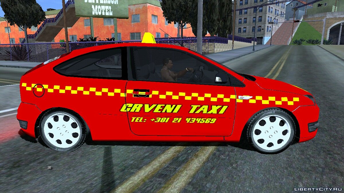 Ford Focus ST Taxi для GTA San Andreas (iOS, Android) - Картинка #3
