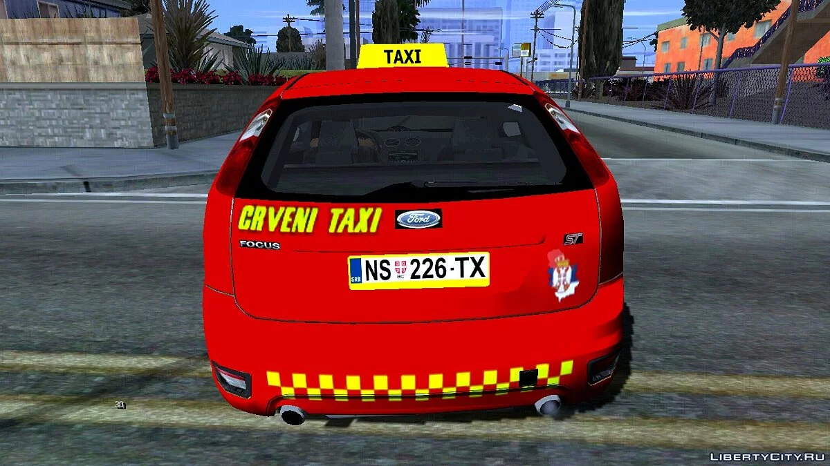 Ford Focus ST Taxi / GTA San Andreas (iOS, Android)