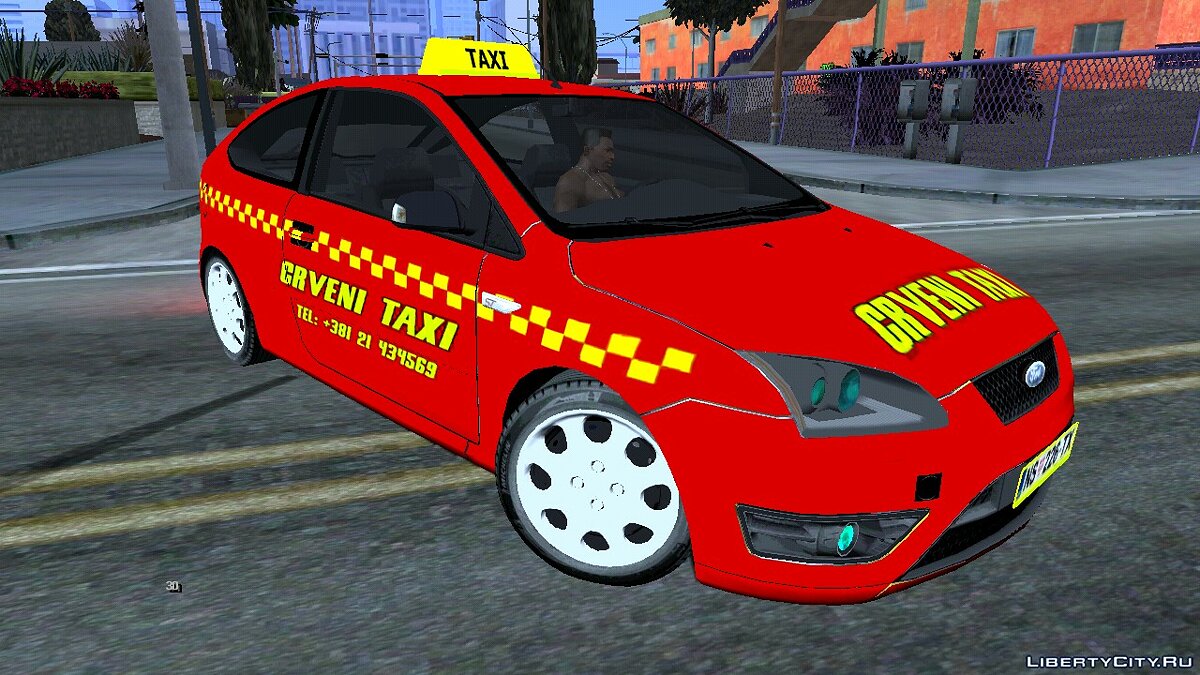Ford Focus ST Taxi для GTA San Andreas (iOS, Android) - Картинка #1