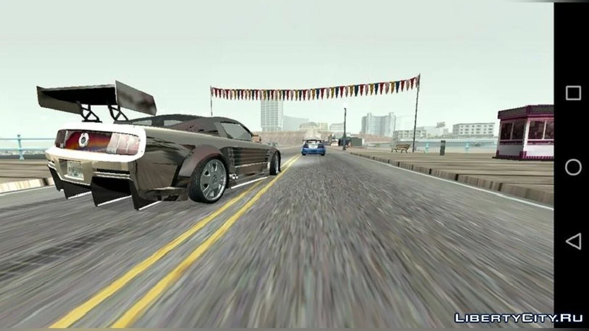 Ford Mustang GT (Jewels - #8 Blacklist) from NFS MW / GTA San Andreas (iOS, Android)