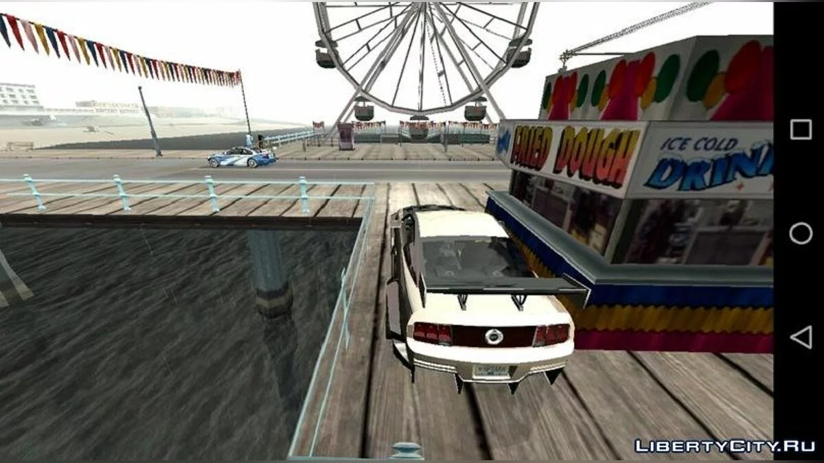 Ford Mustang GT (Jewels - #8 Blacklist) from NFS MW / GTA San Andreas (iOS, Android)