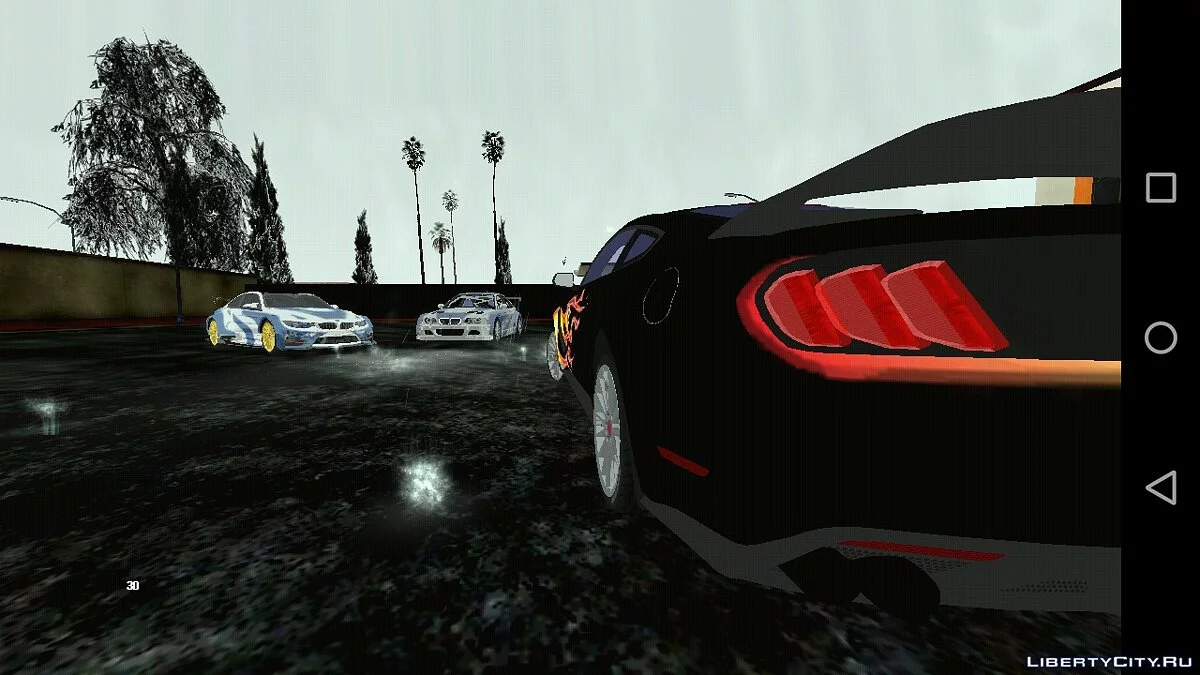 Ford Mustang GT350R Razor Edition / GTA San Andreas (iOS, Android)