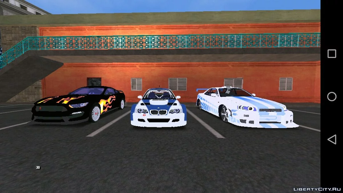 Ford Mustang GT350R Razor Edition / GTA San Andreas (iOS, Android)