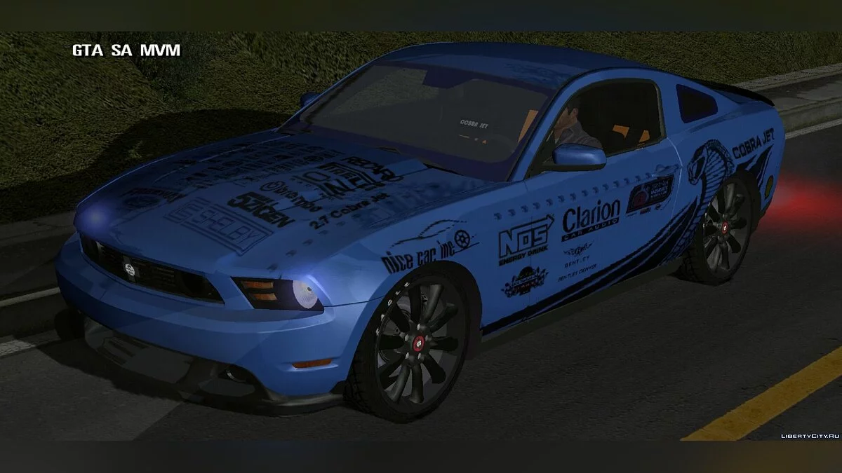 Ford Mustang Shelby / GTA San Andreas (iOS, Android)