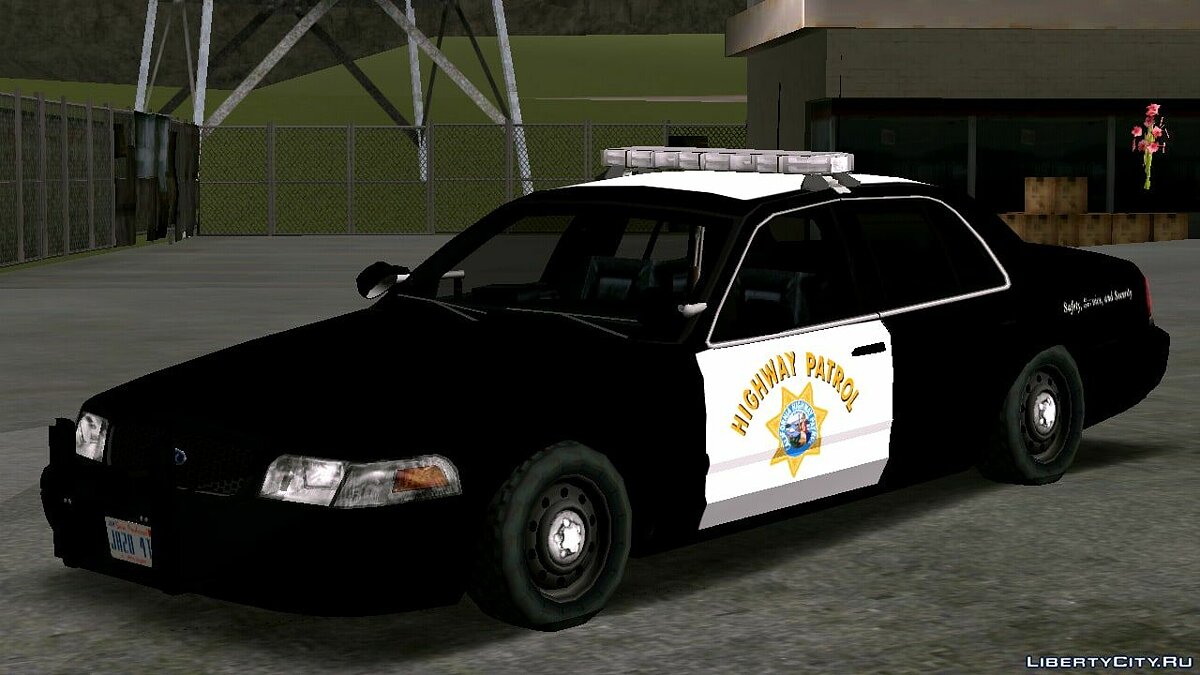 Ford Crown Victoria California — дорожный патруль для GTA San Andreas (iOS, Android) - Картинка #1