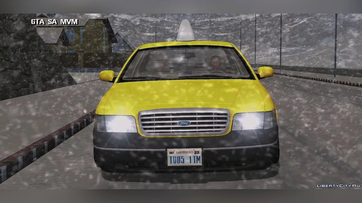 Ford Crown Victoria Taxi / GTA San Andreas (iOS, Android)