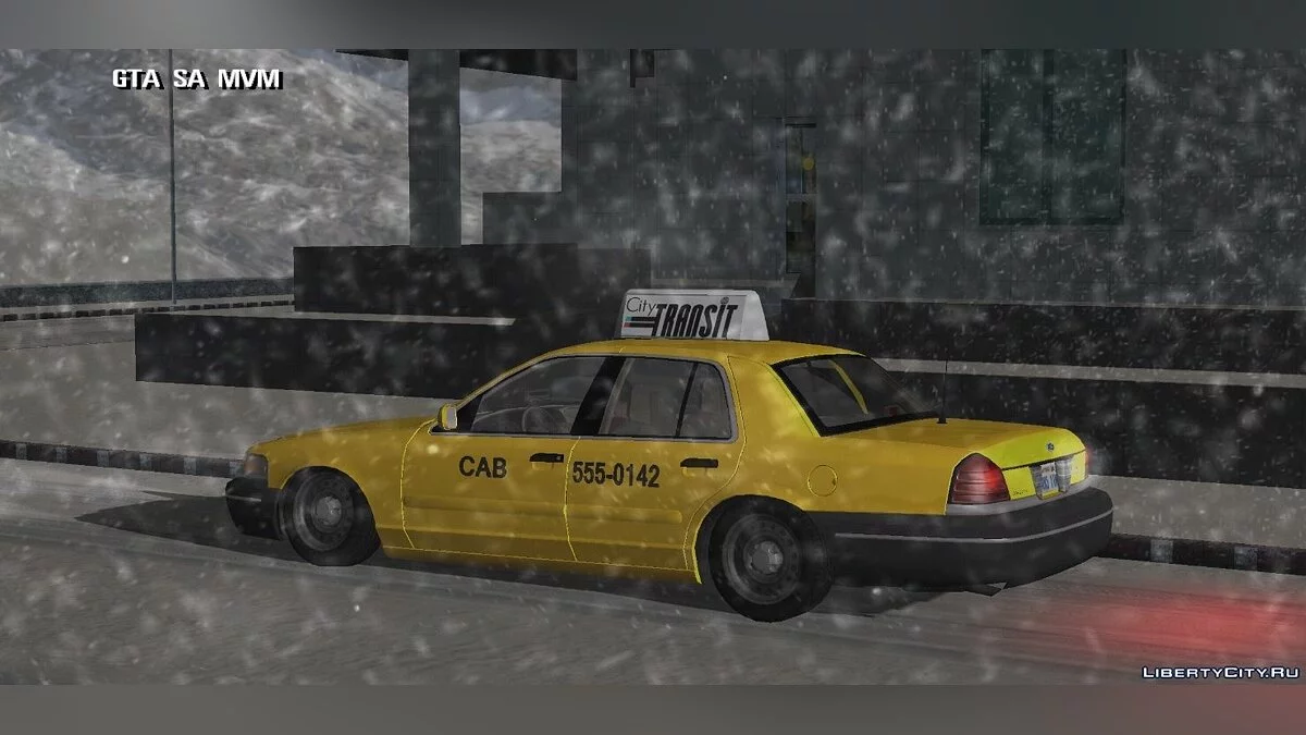 Ford Crown Victoria Taxi / GTA San Andreas (iOS, Android)