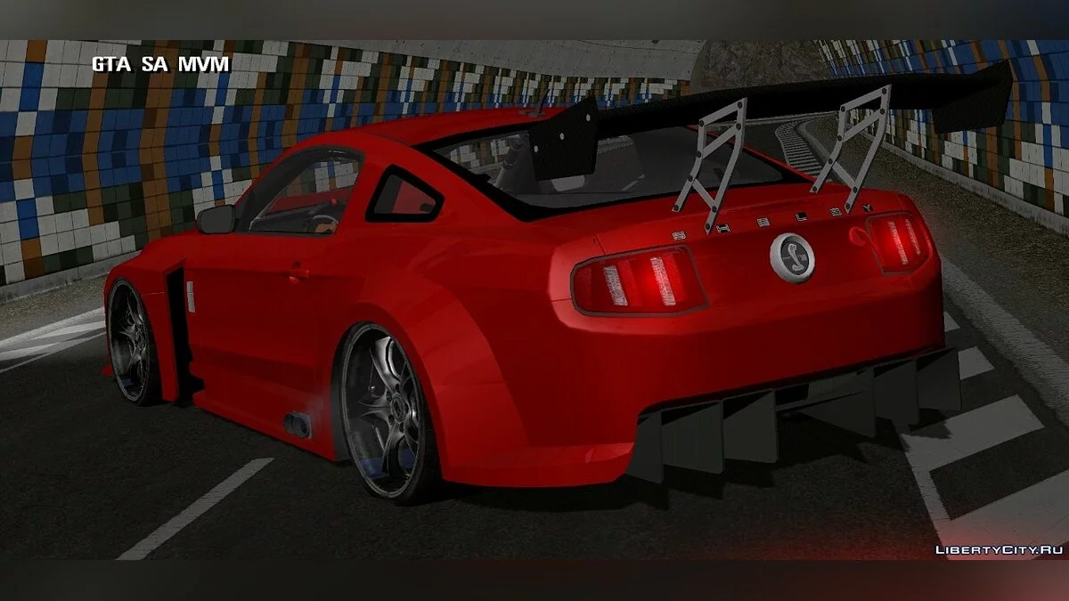Ford Mustang GT — лёгкий вес + винилы / GTA San Andreas (iOS, Android)