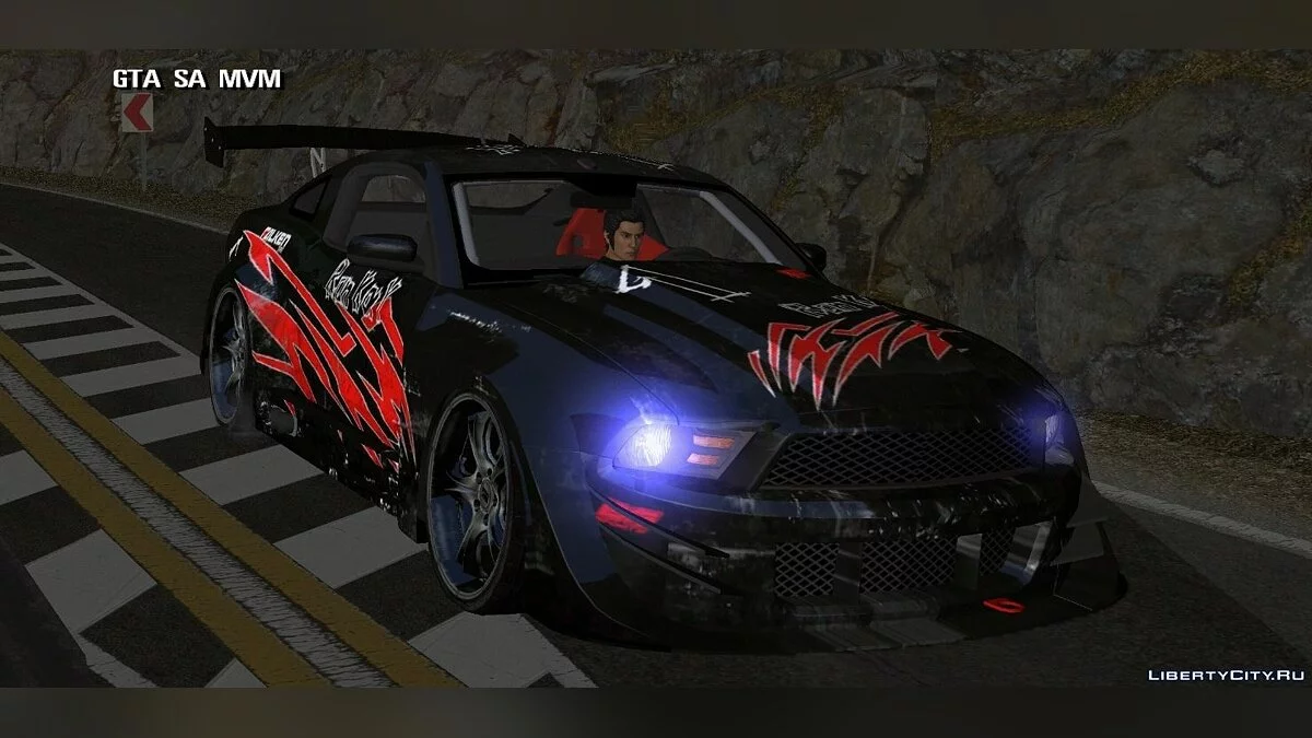 Ford Mustang GT — лёгкий вес + винилы / GTA San Andreas (iOS, Android)