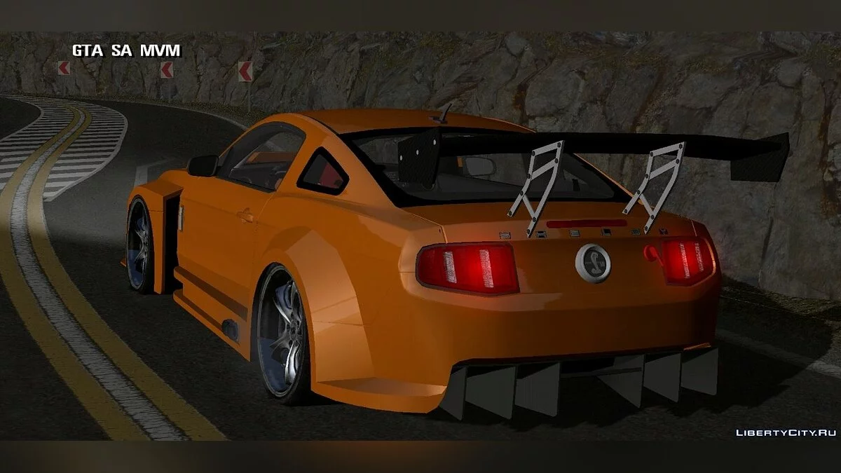 Ford Mustang GT — лёгкий вес + винилы / GTA San Andreas (iOS, Android)